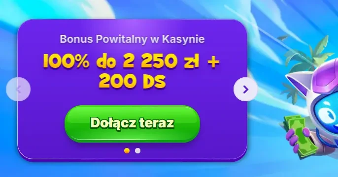 welcome bobus at robocat casino