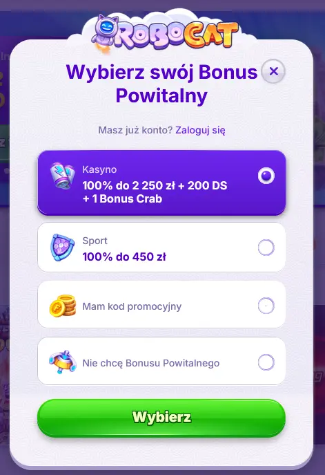 register at robocat